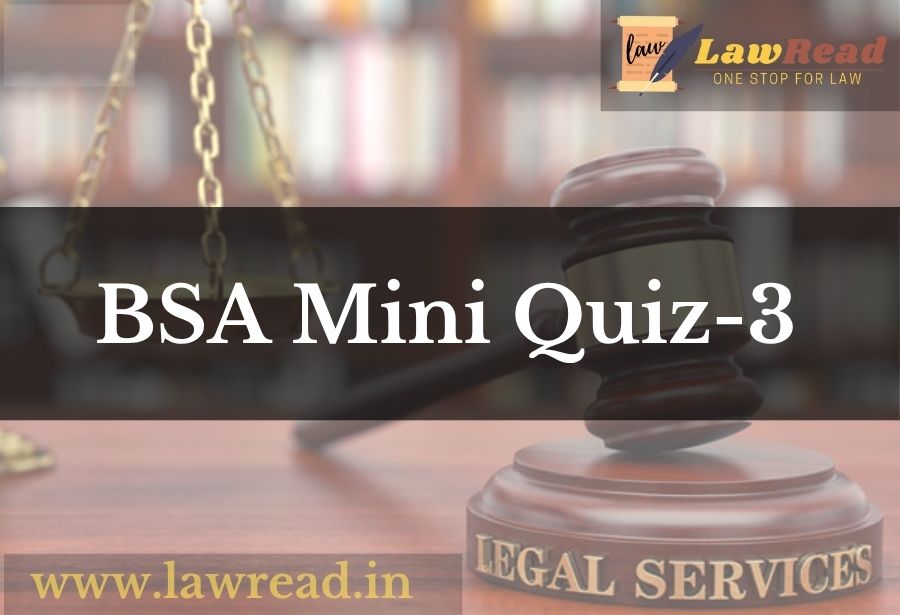 BSA Mini Quiz 3