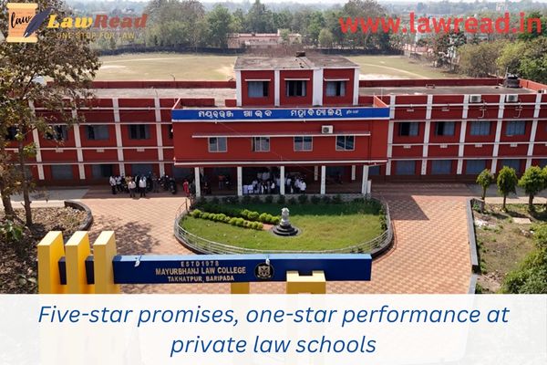 Five-star promises, one-star performance at private law schools