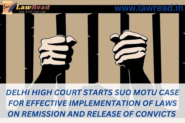 Delhi High Court starts suo motu case for effective implementation of laws on remission and release of convicts