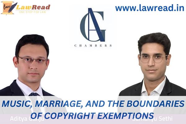Music, marriage, and the boundaries of copyright exemptions